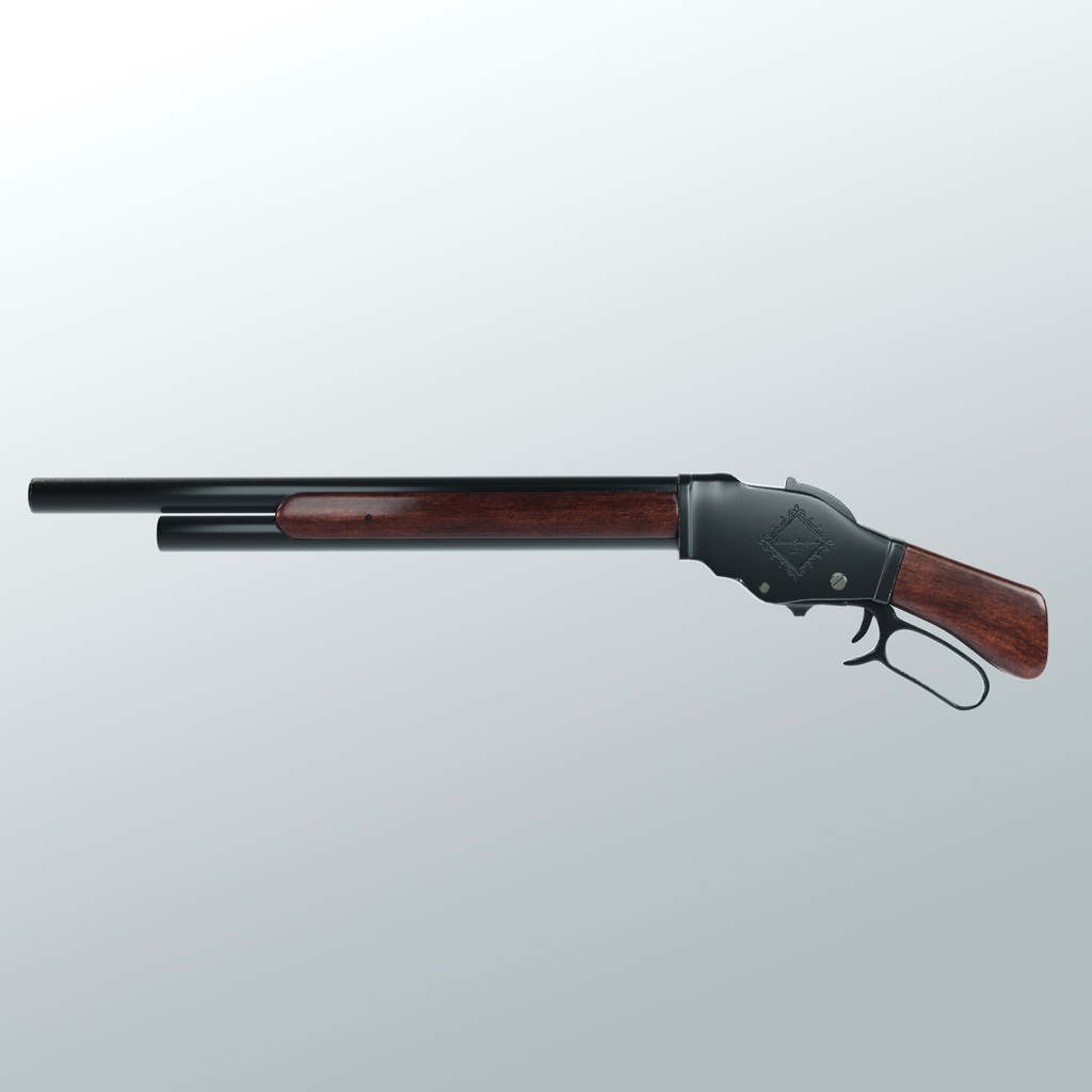 3Dモデル ウィンチェスターライフル