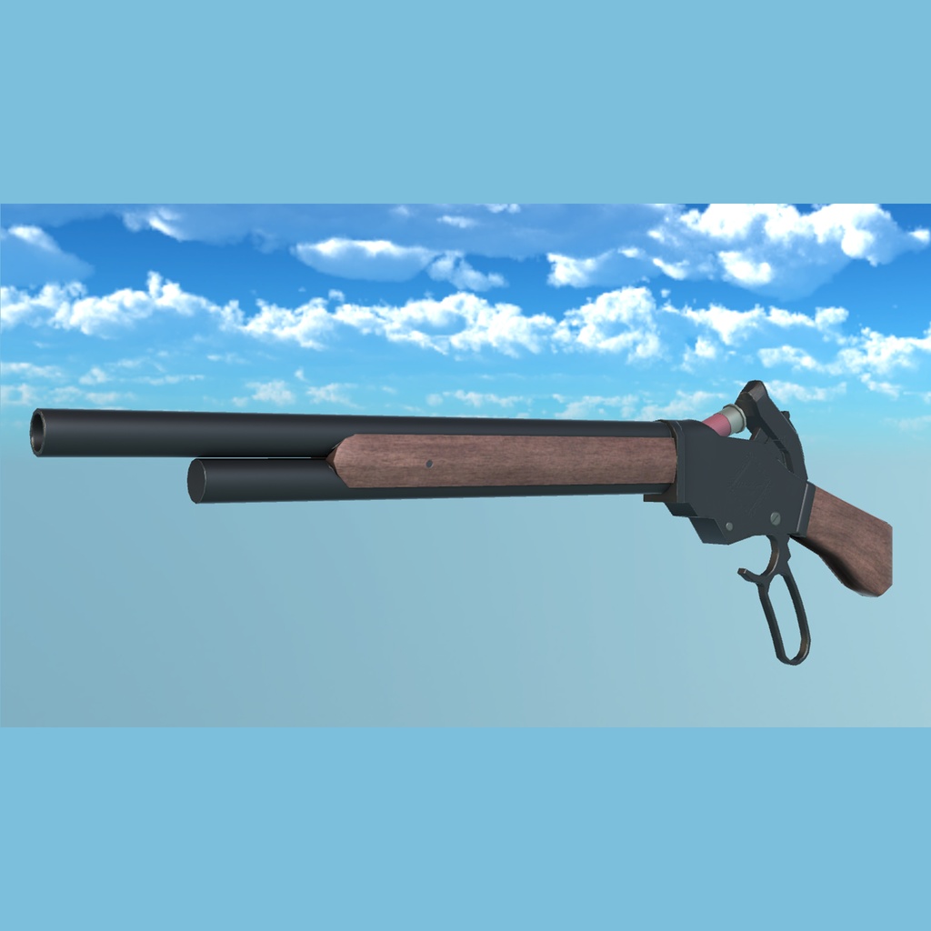 3Dモデル ウィンチェスターライフル