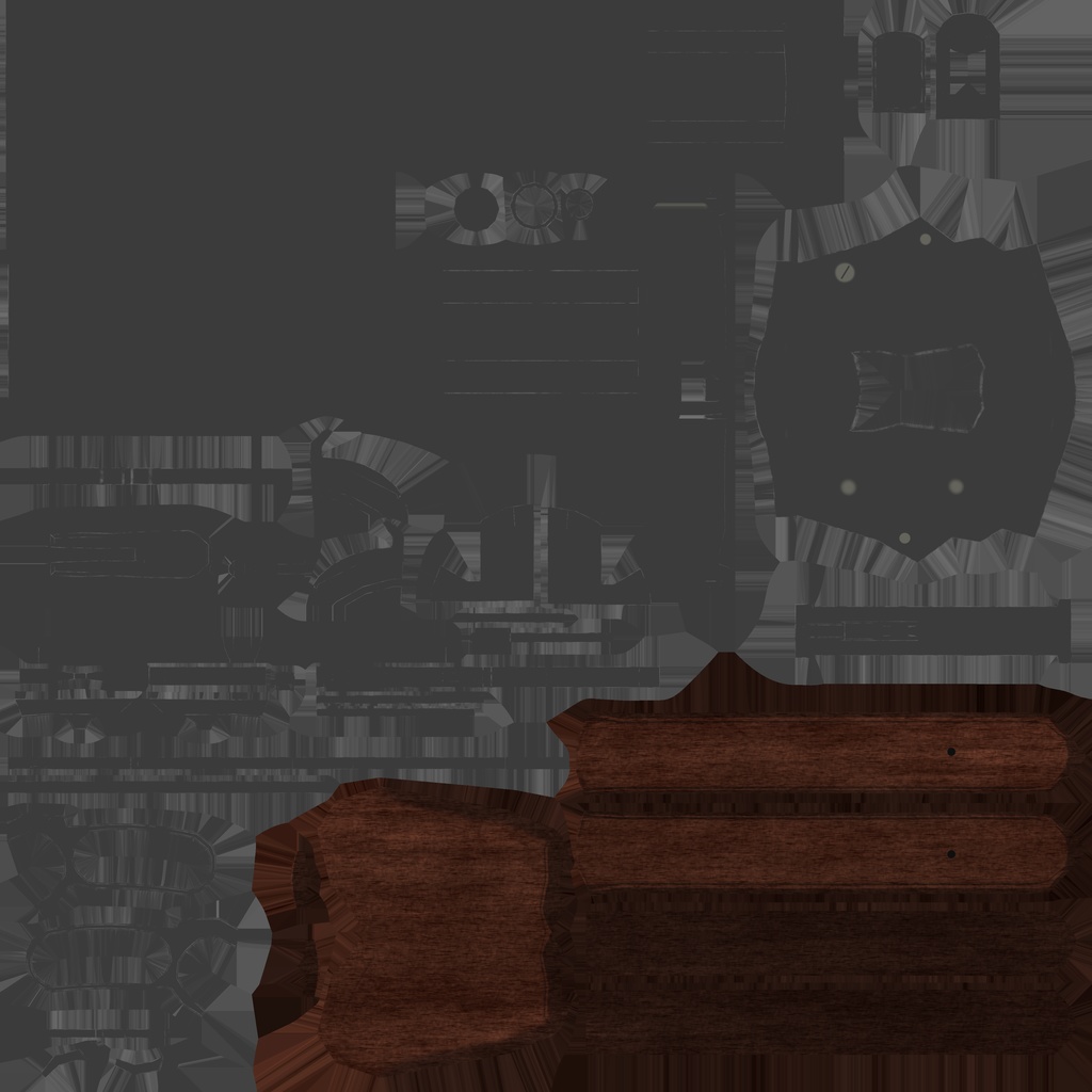 3Dモデル ウィンチェスターライフル