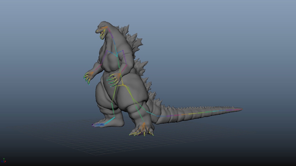 3Dモデル バーニングゴジラ - サルイチショップ - BOOTH