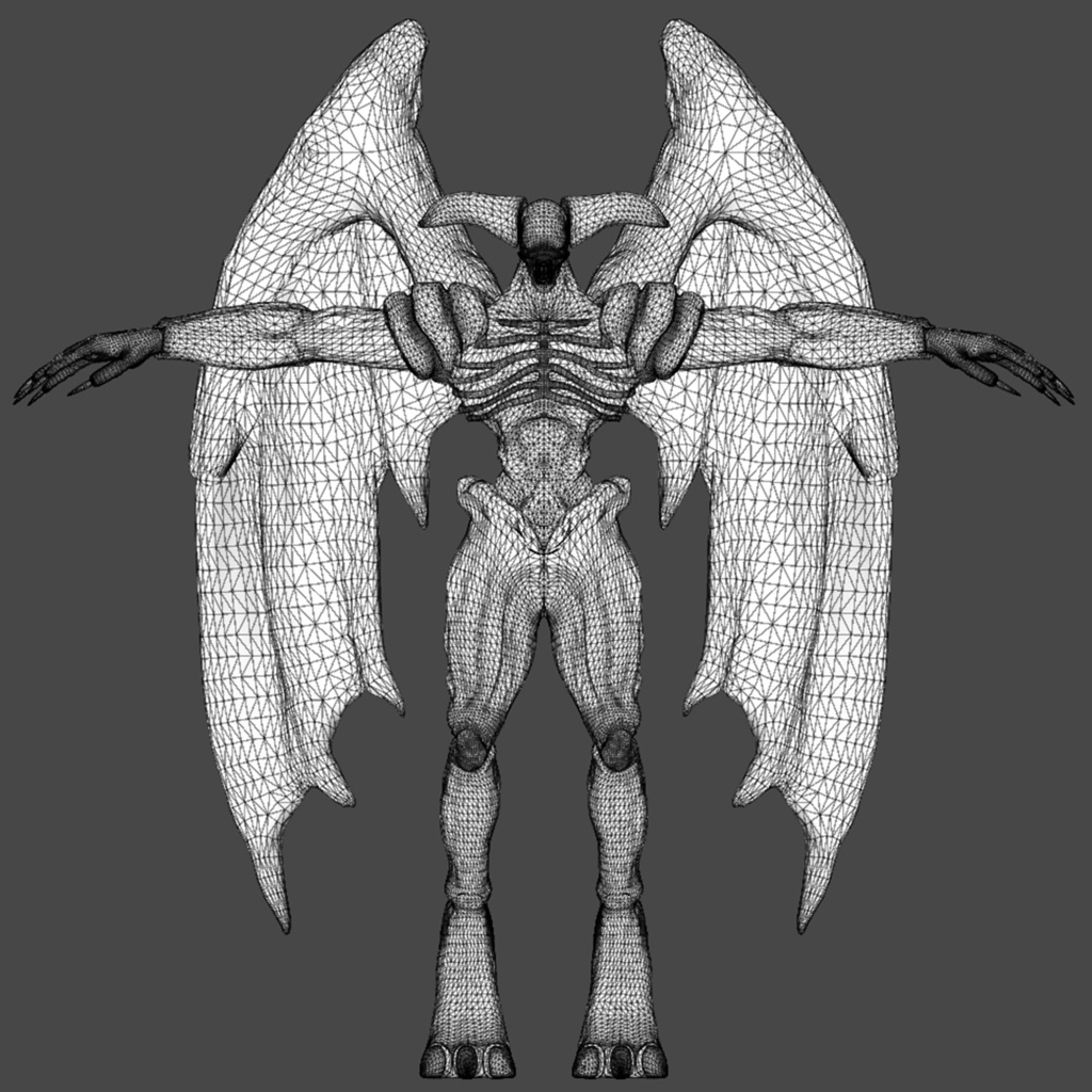 【3Dモデル】スカルデーモン