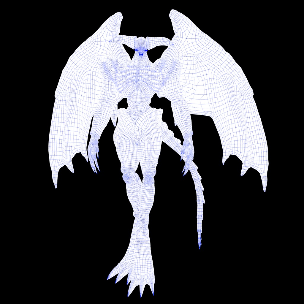 【3Dモデル】スカルデーモン