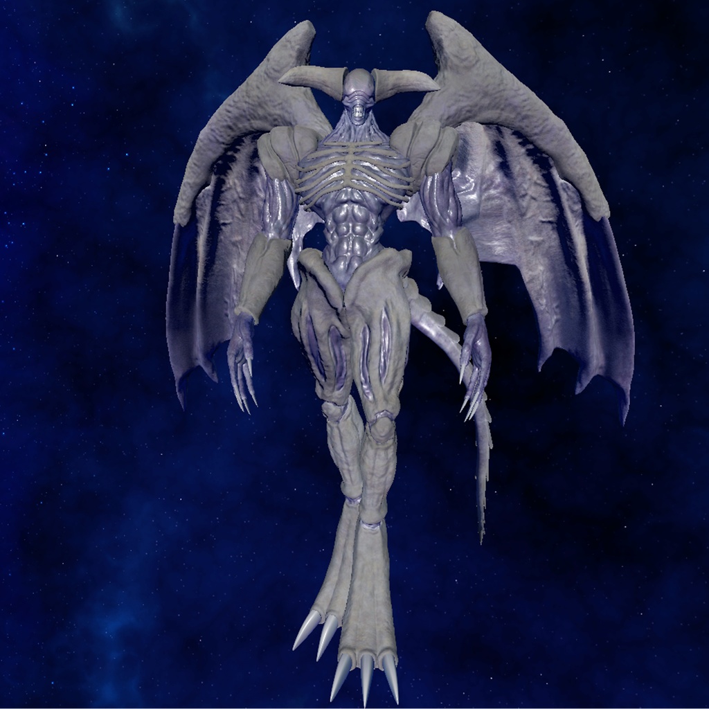 【3Dモデル】スカルデーモン