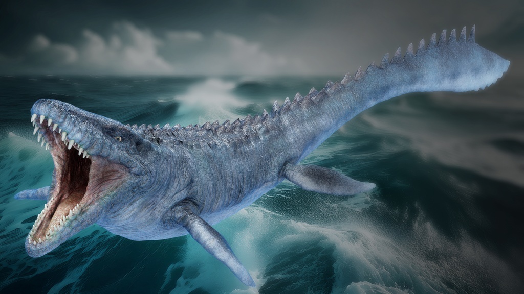 【3Dモデル】モササウルス