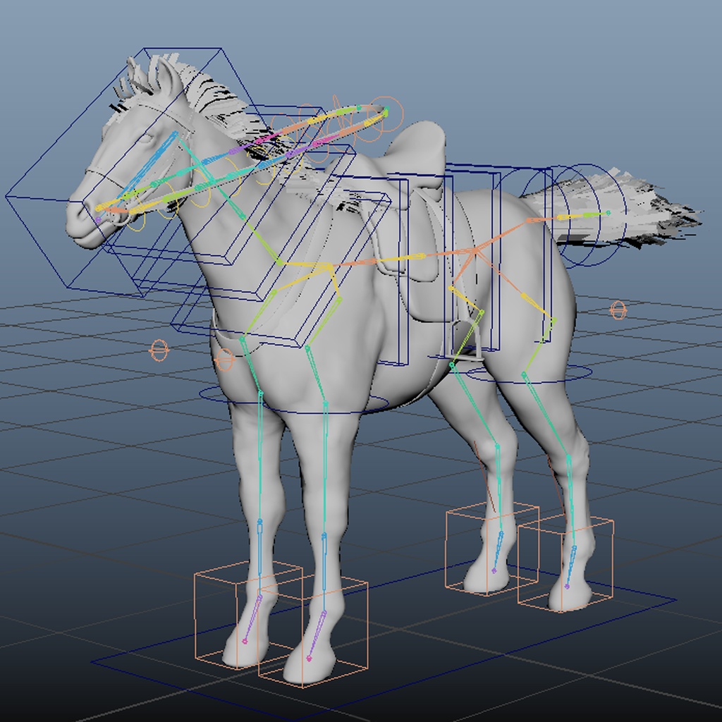 【3Dモデル】馬