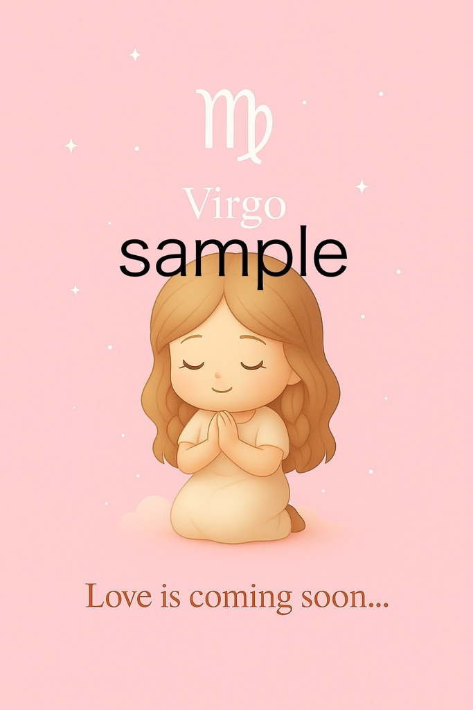 【おとめ座】ふんわり優しい星座壁紙♍️