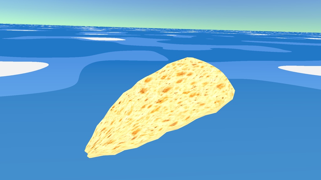 [無料3Dモデル] VRChat対応獲れたて新鮮！揺れ伸びナン