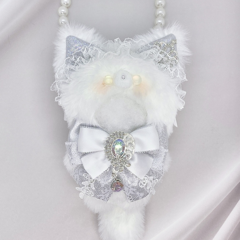 142✿ぬい服 着ぐるみ ねこ 10cmサイズ