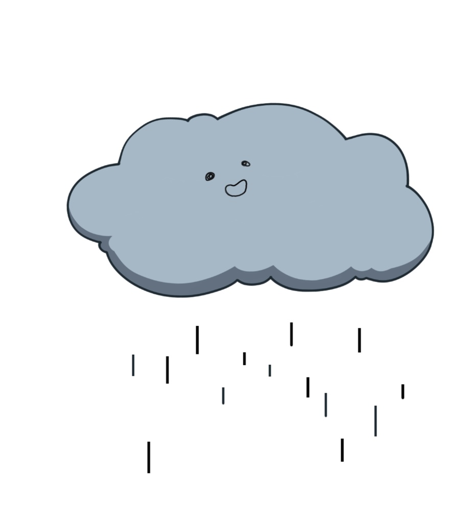 [Live2d item] Falling cloud