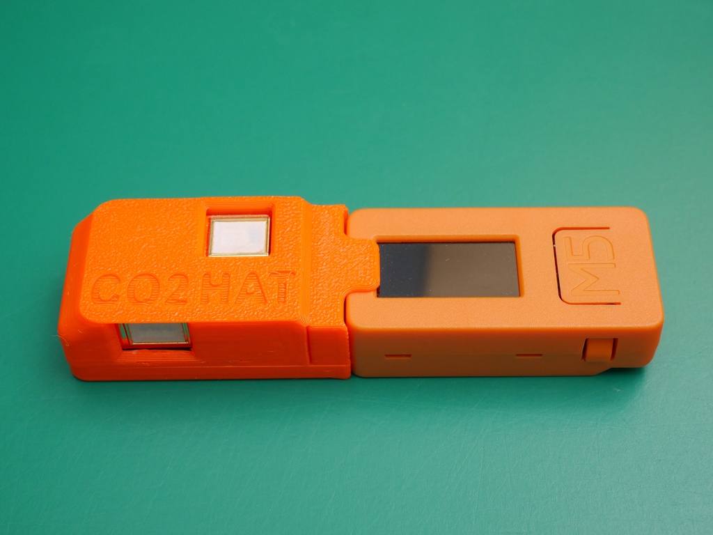 M5StickC/Plus用「Co2 HAT」キット(※Co2センサ別売り)