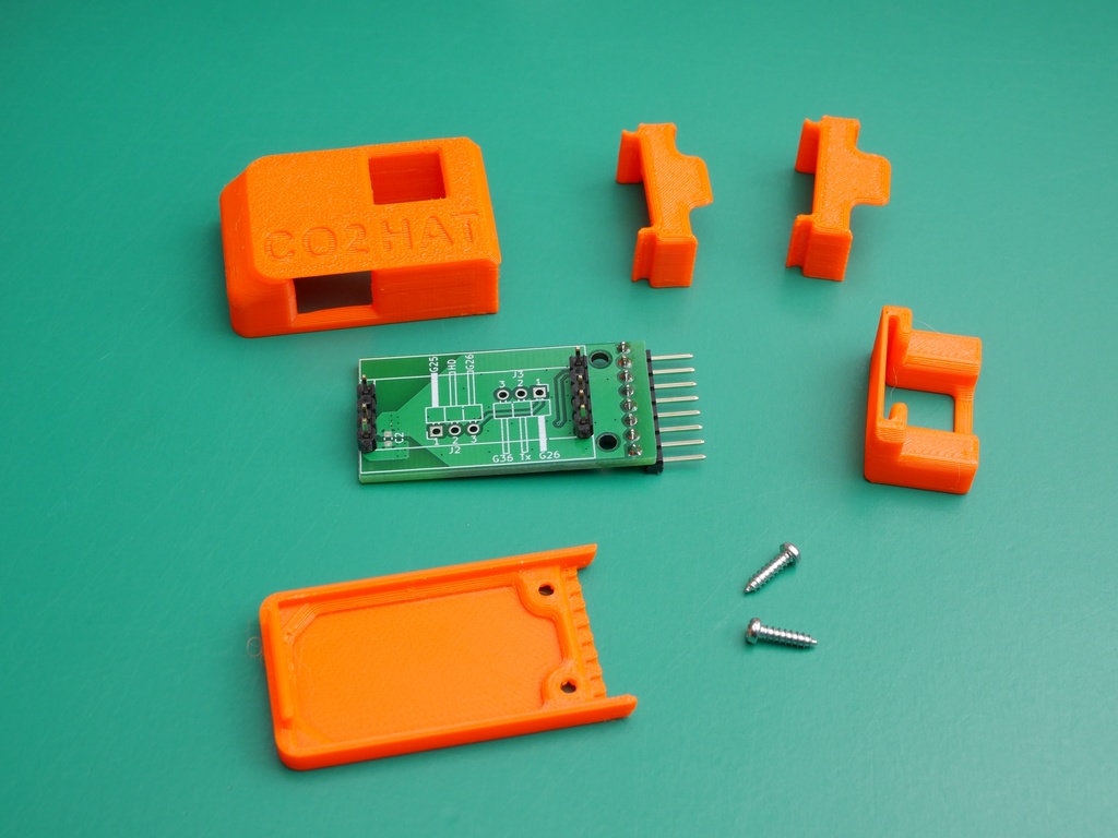 M5StickC/Plus用「Co2 HAT」キット(※Co2センサ別売り)