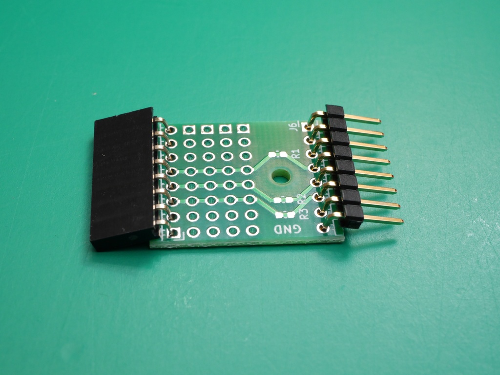 M5StickC用「PinHeader HAT」と「Extend PCB (オスメスコネクタ含む)×2セット」のセット