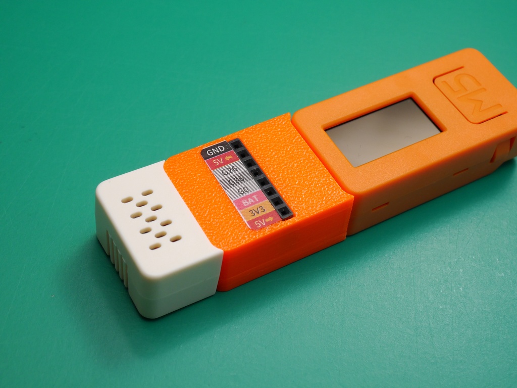 M5StickC用「PinHeader HAT」と「Extend PCB (オスメスコネクタ含む)×2セット」のセット