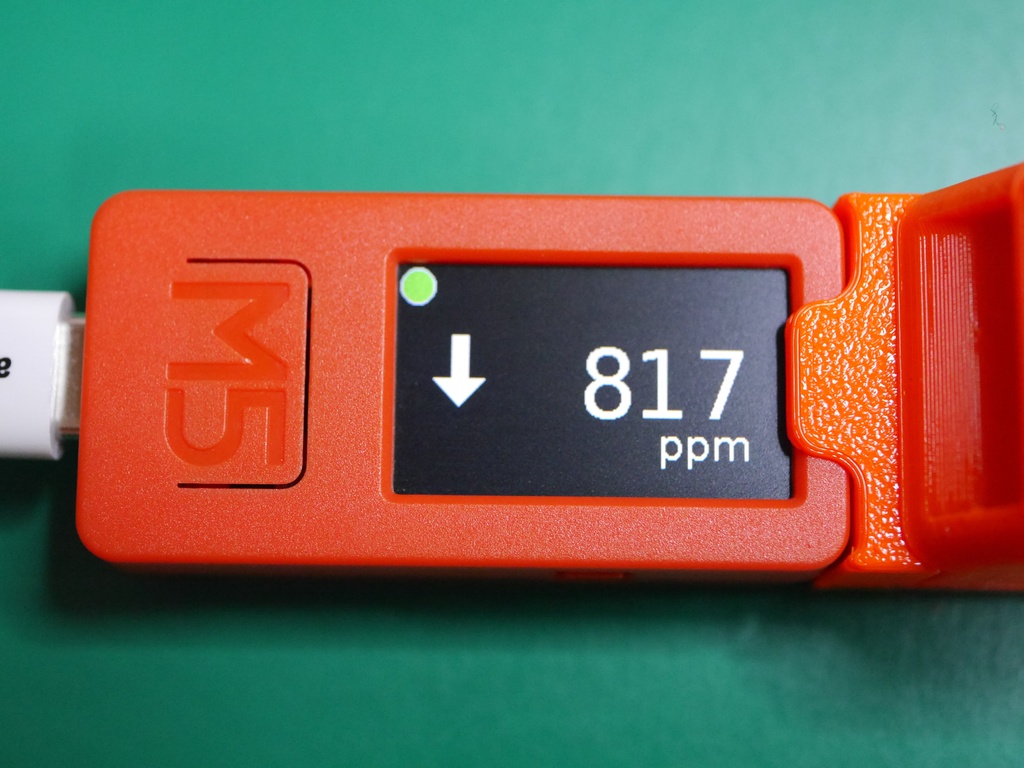 M5StickC/Plus用「Co2 HAT(ソケット版)」キット(※Co2センサ別売り)