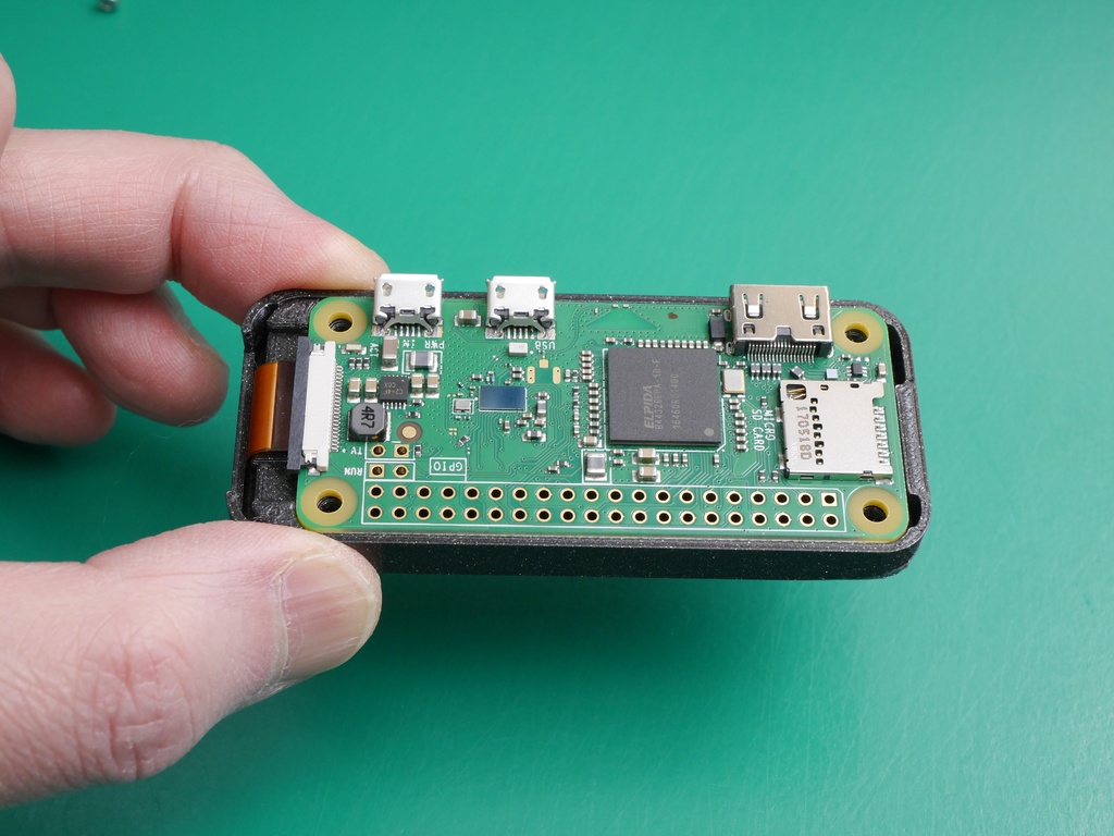 SPYカメラ用 超小型PiZeroケース(Rev2.0)