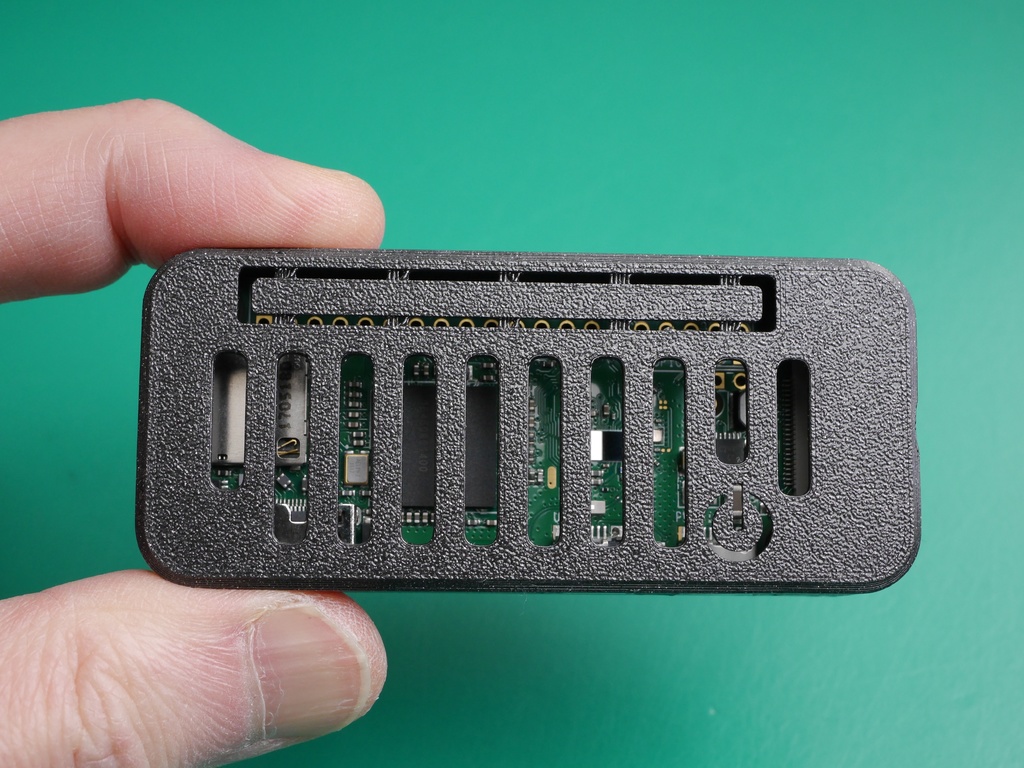 SPYカメラ用 超小型PiZeroケース(Rev2.0)