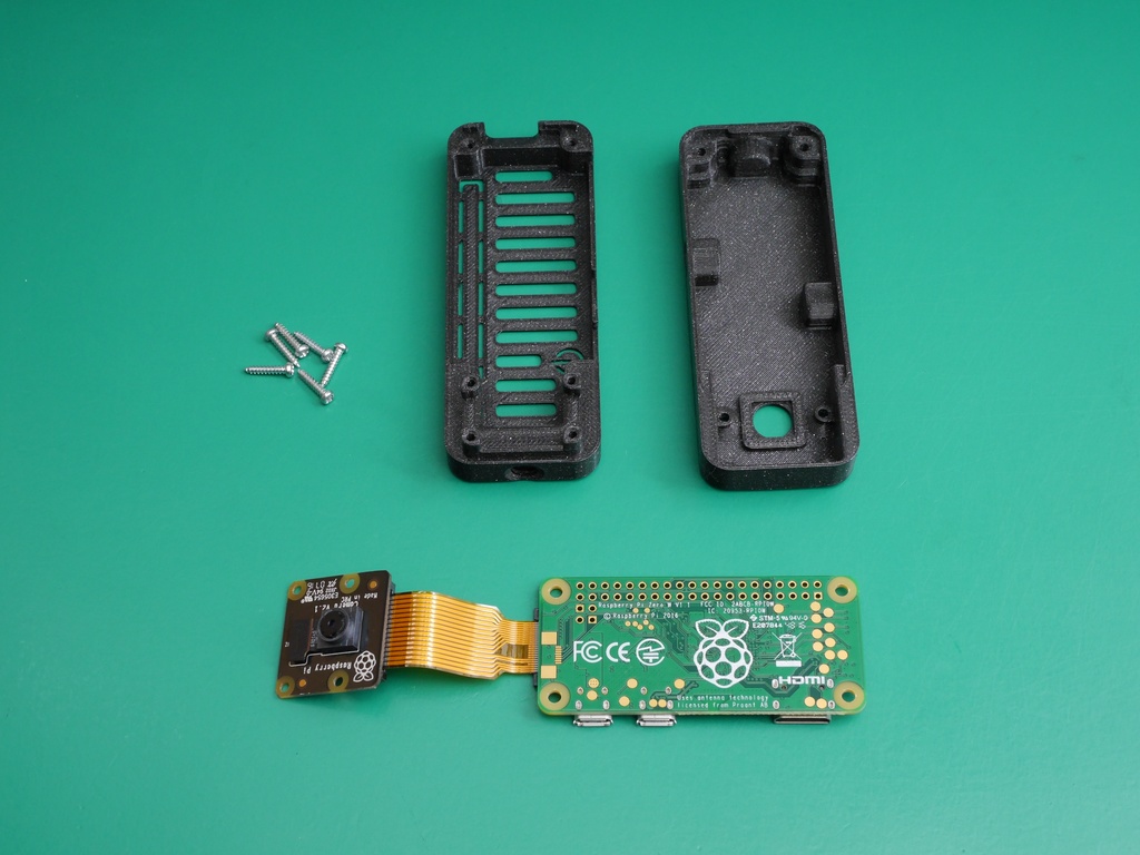 Pi公式カメラV2用 超小型PiZeroケース