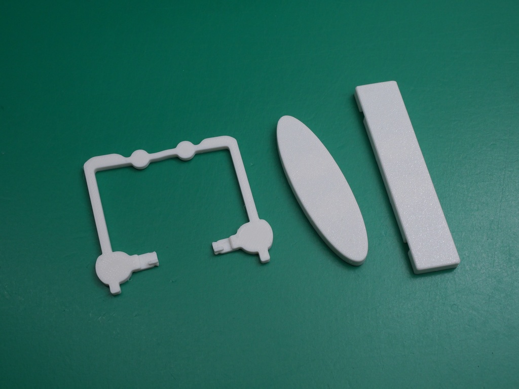 呼び込み君ミニ用「顔と共存出来るPOP持ち手パーツ」