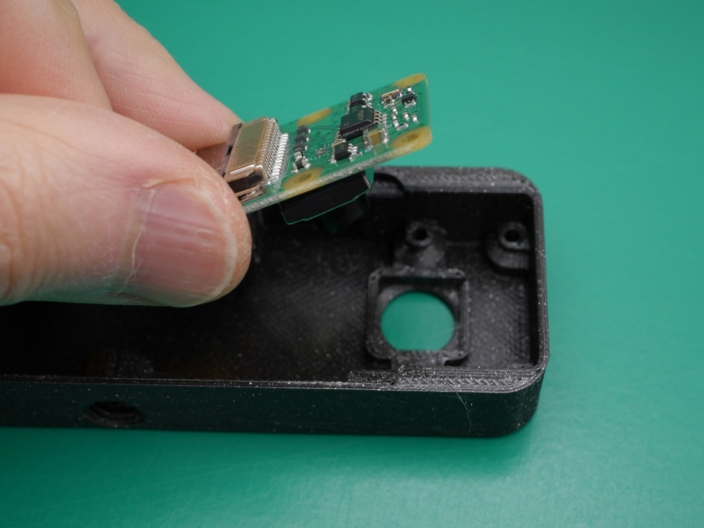 Pi公式カメラV3用 超小型PiZeroケース