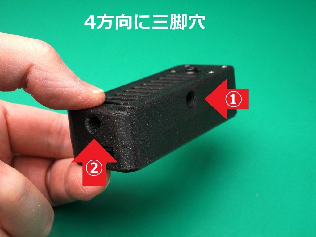 RaspberryPi AIカメラ用 超小型PiZeroケース