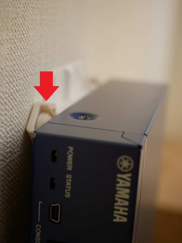 YAMAHA RTX840/830用 壁付けホルダー