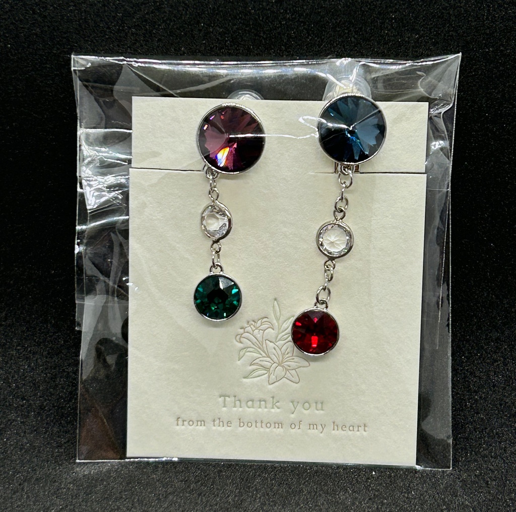 典水モチーフでっかイヤリング※~3/31販売終了