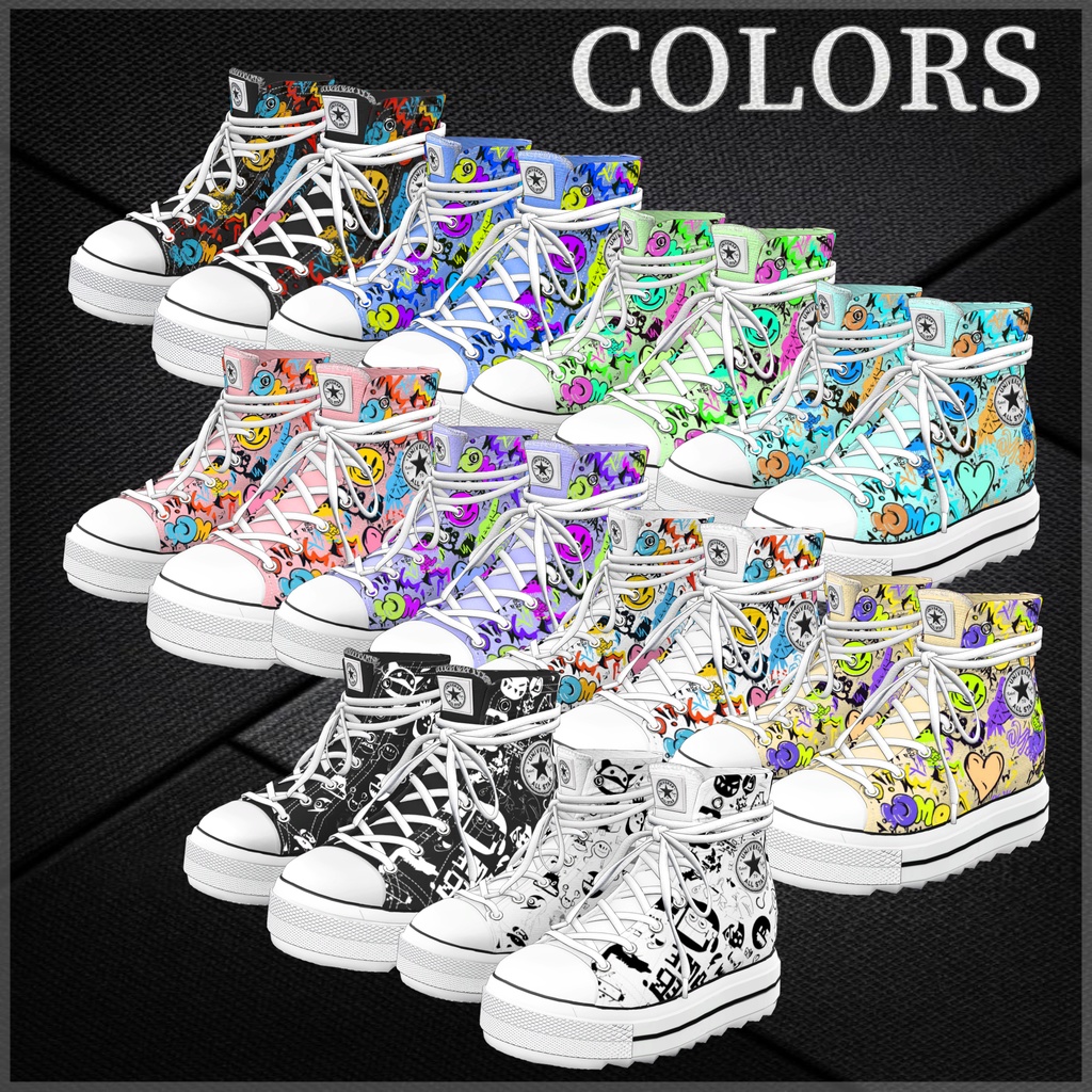 Smarty Custom Sneakers (11アバター対応)