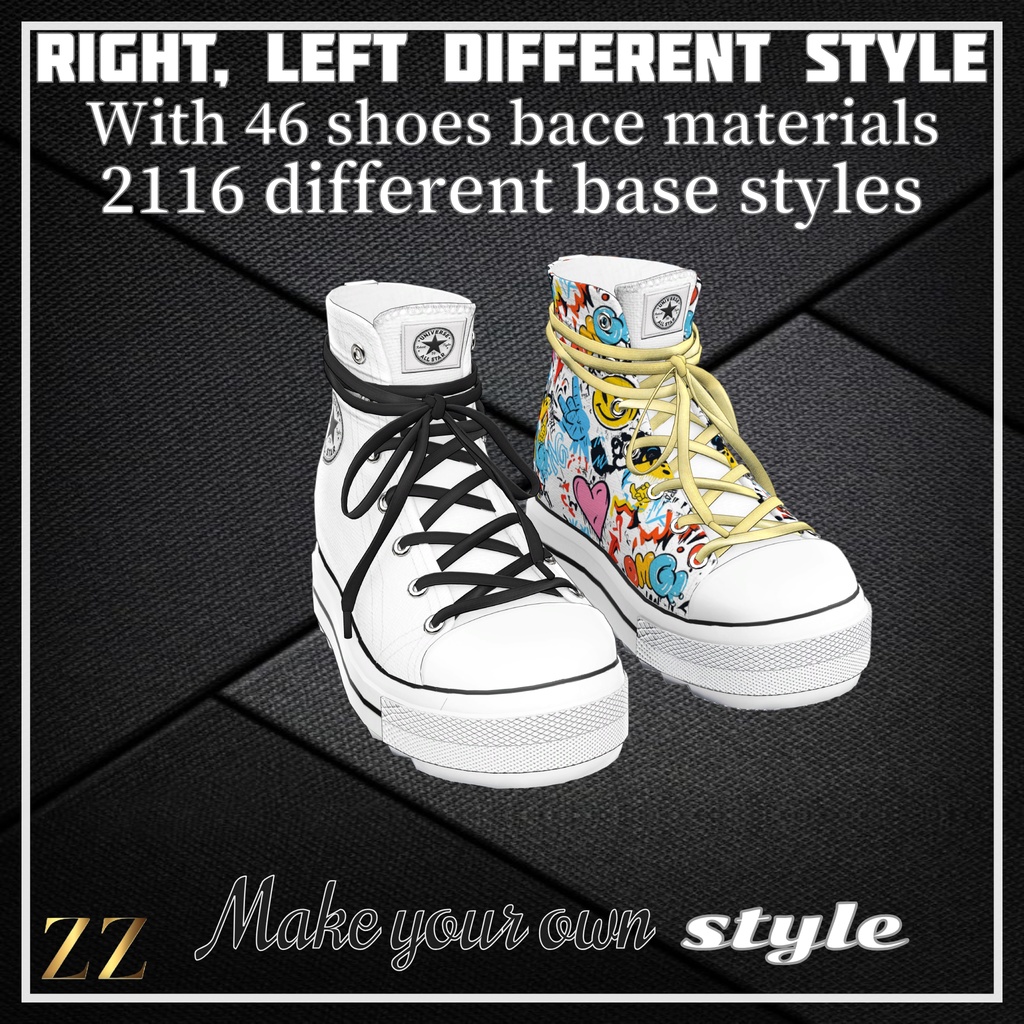 Smarty Custom Sneakers (11アバター対応)