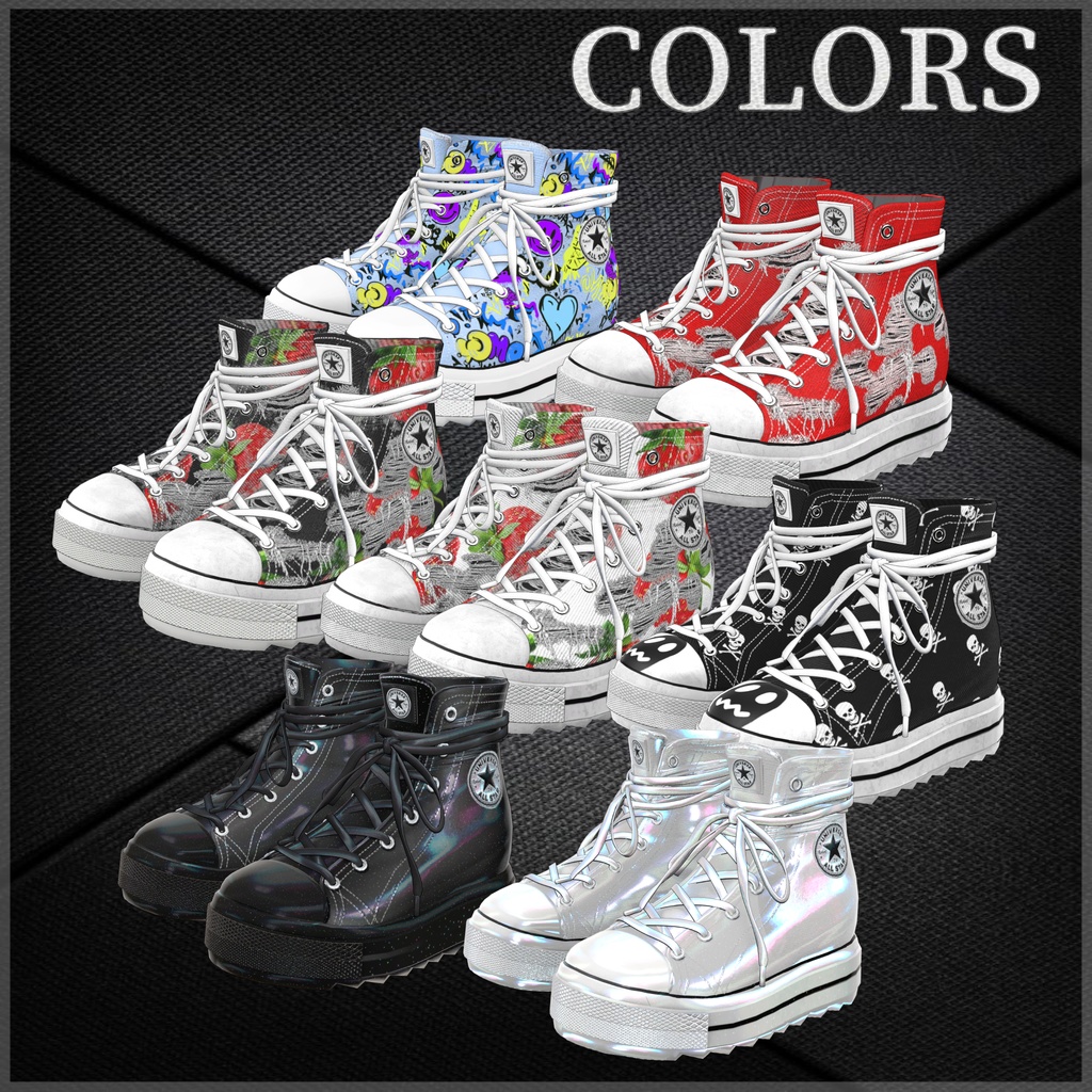 Smarty Custom Sneakers (11アバター対応)