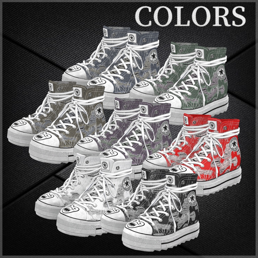 Smarty Custom Sneakers (11アバター対応)