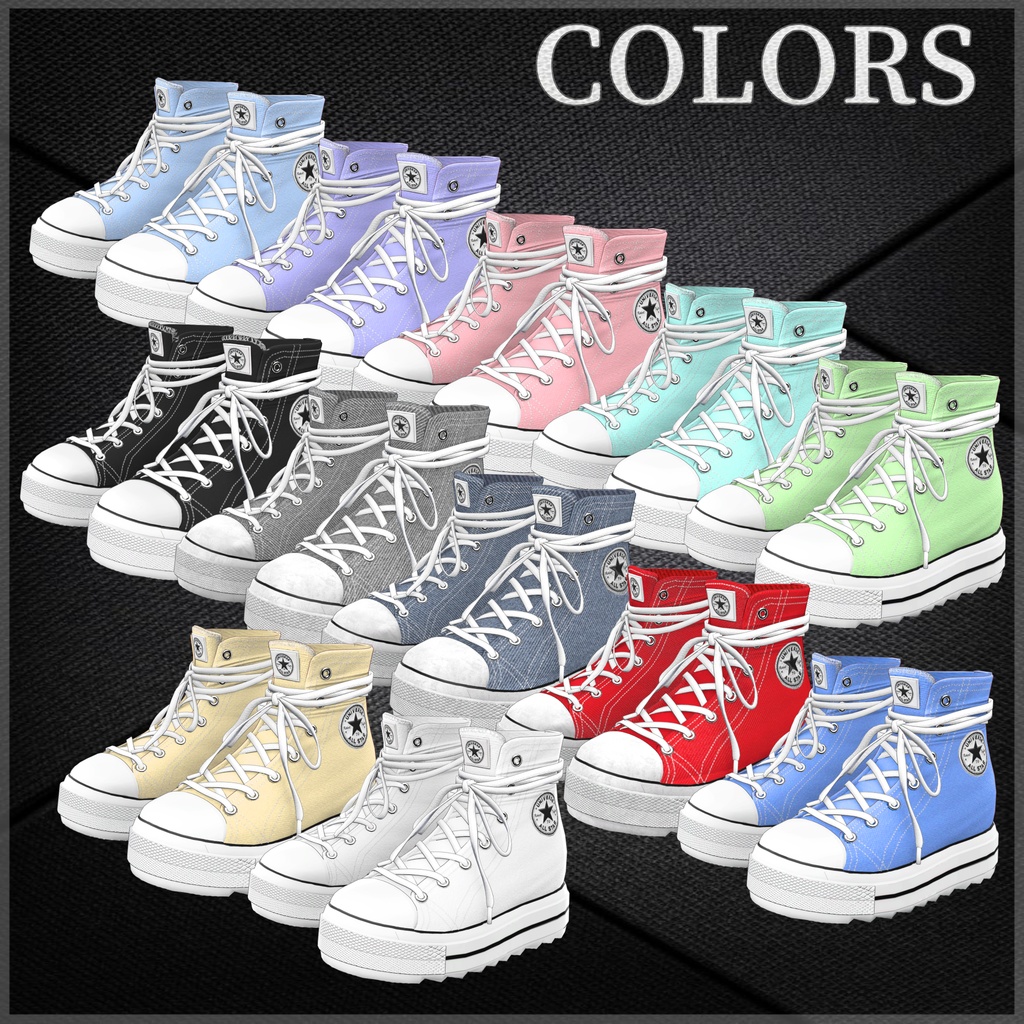 Smarty Custom Sneakers (11アバター対応)