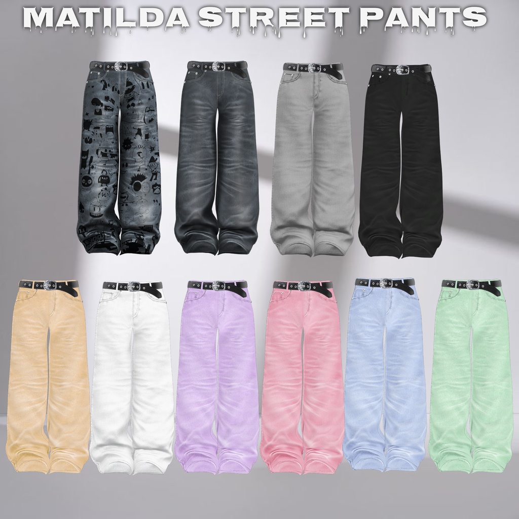 Matilda Street Pants(7アバター対応)