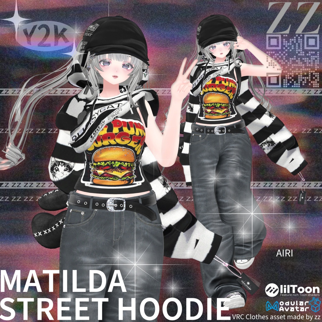 Matilda Street Hoodie (7アバター対応)