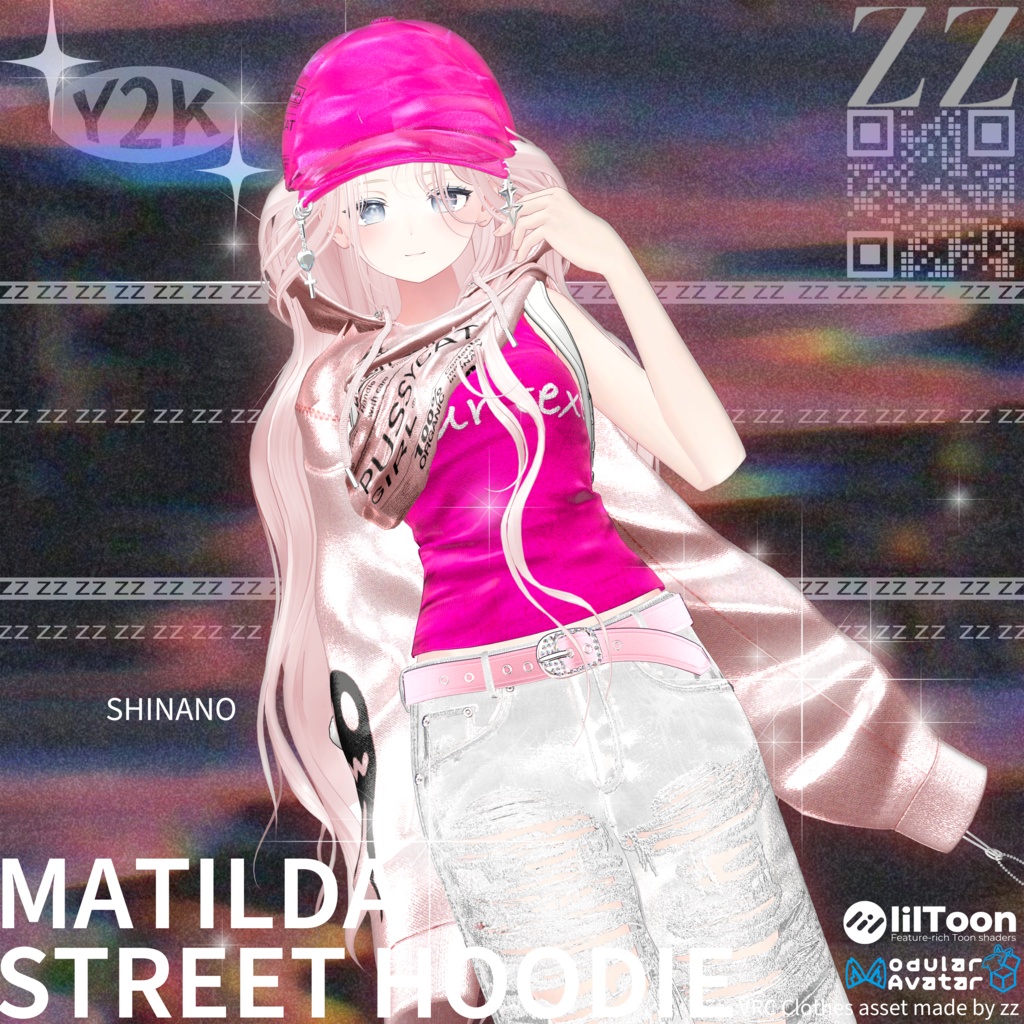 Matilda Street Hoodie (7アバター対応)