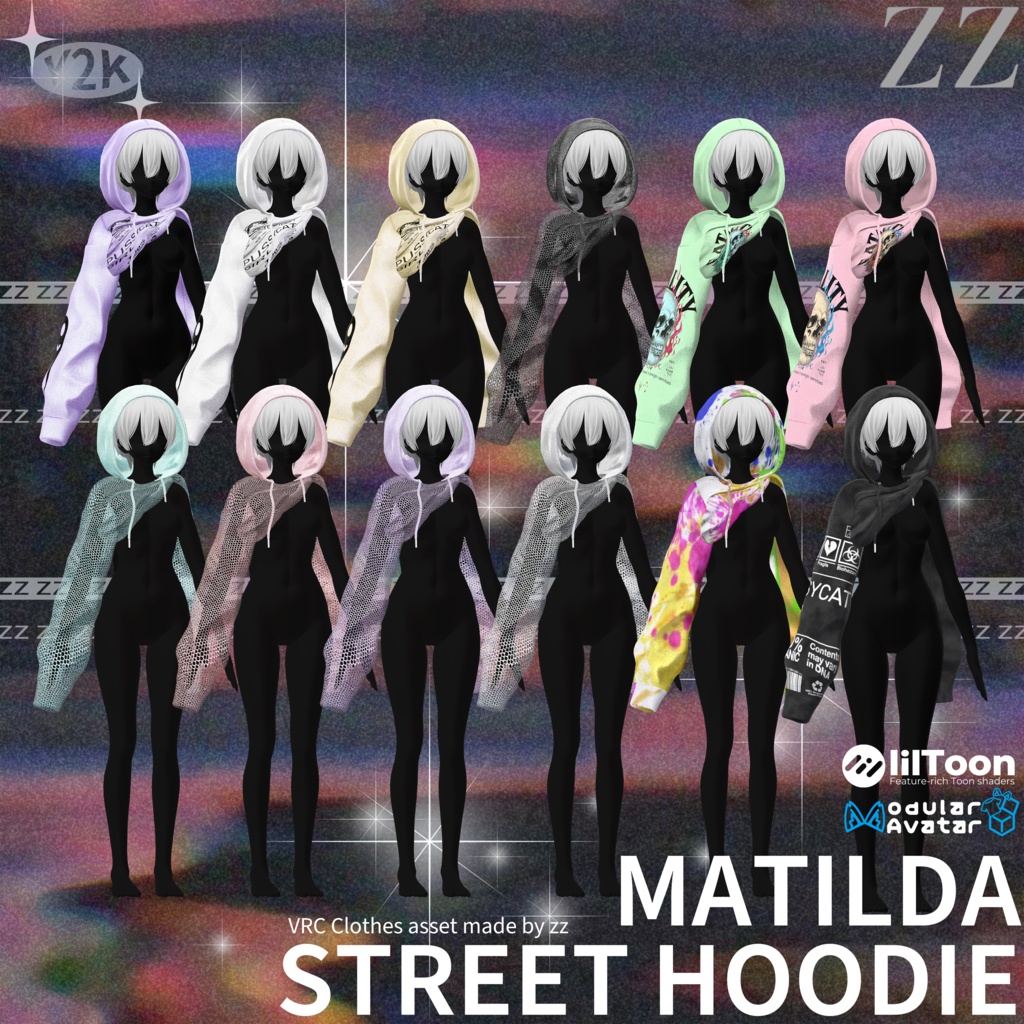 Matilda Street Hoodie (7アバター対応)