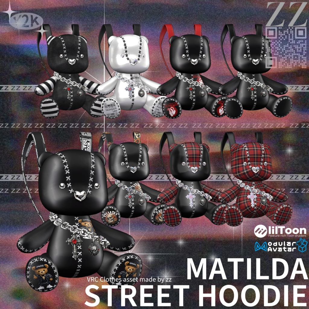 Matilda Street Hoodie (7アバター対応)