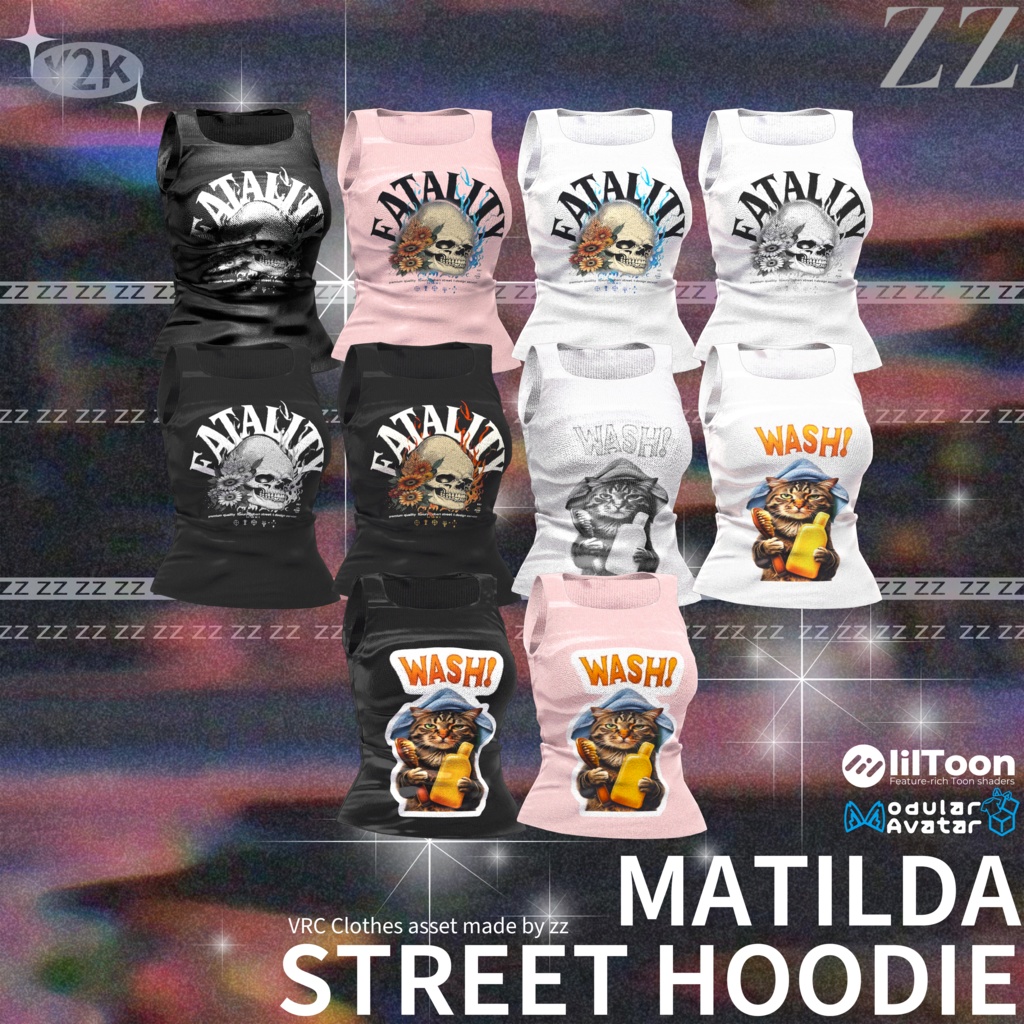 Matilda Street Hoodie (7アバター対応)
