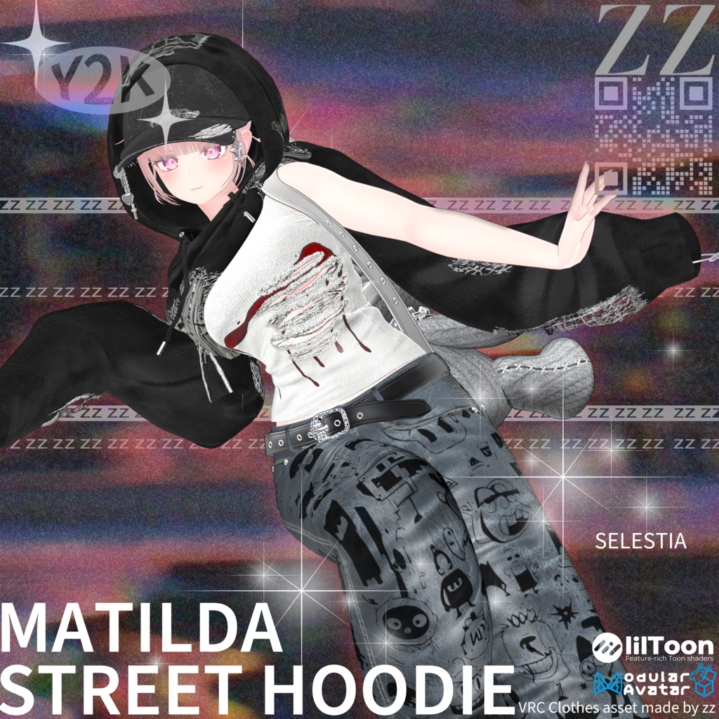 Matilda Street Hoodie (7アバター対応)