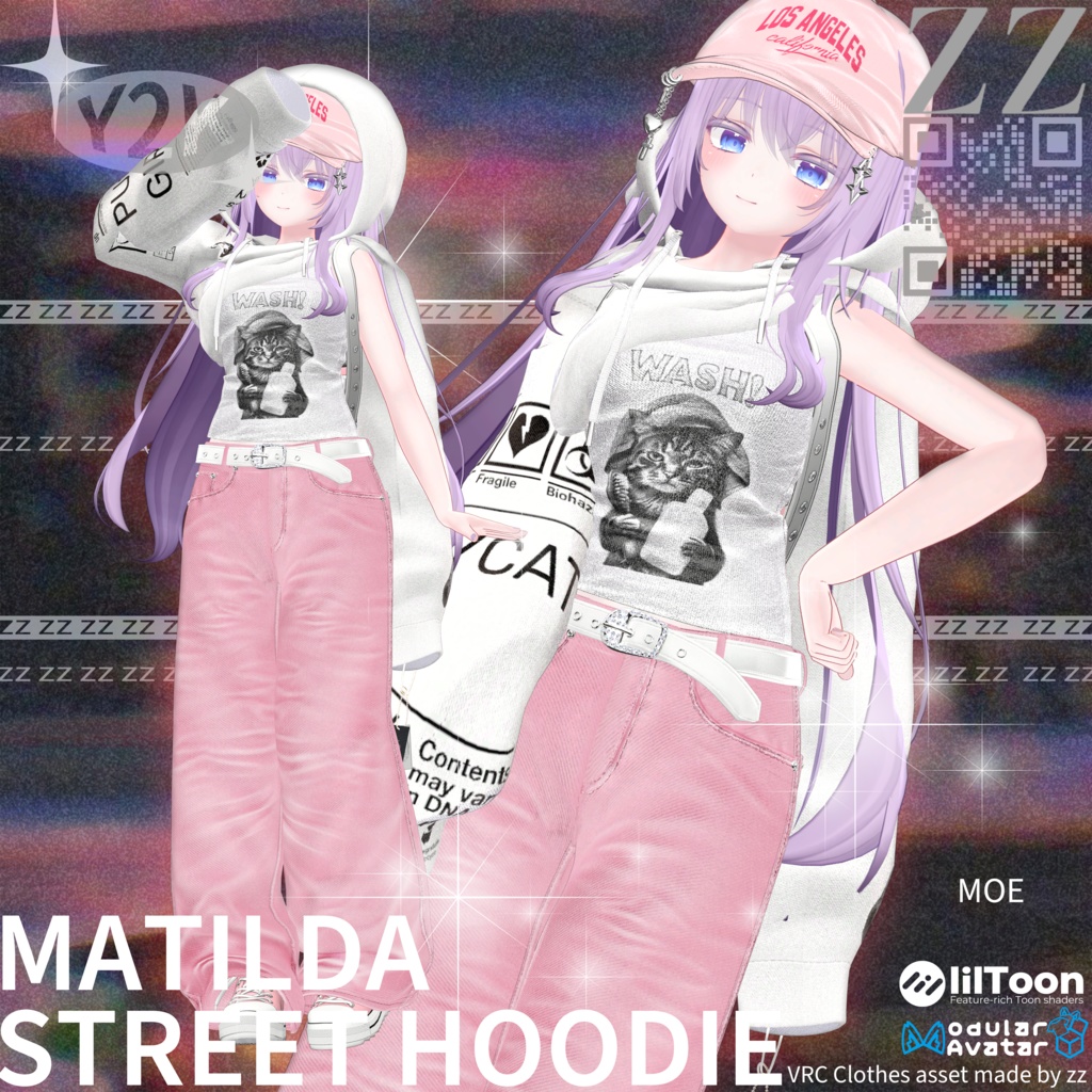 Matilda Street Hoodie (7アバター対応)