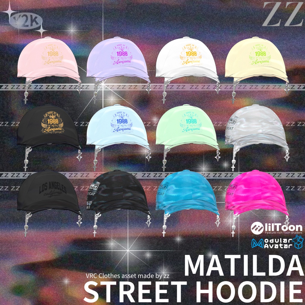 Matilda Street Hoodie (7アバター対応)