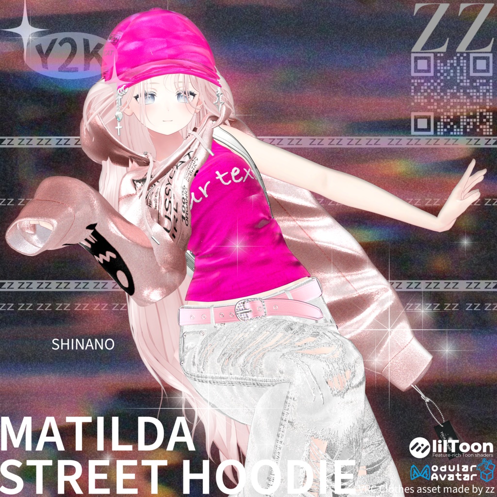 Matilda Street Hoodie (7アバター対応)
