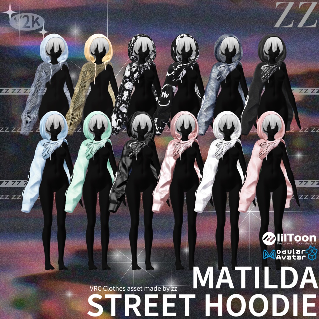 Matilda Street Hoodie (7アバター対応)