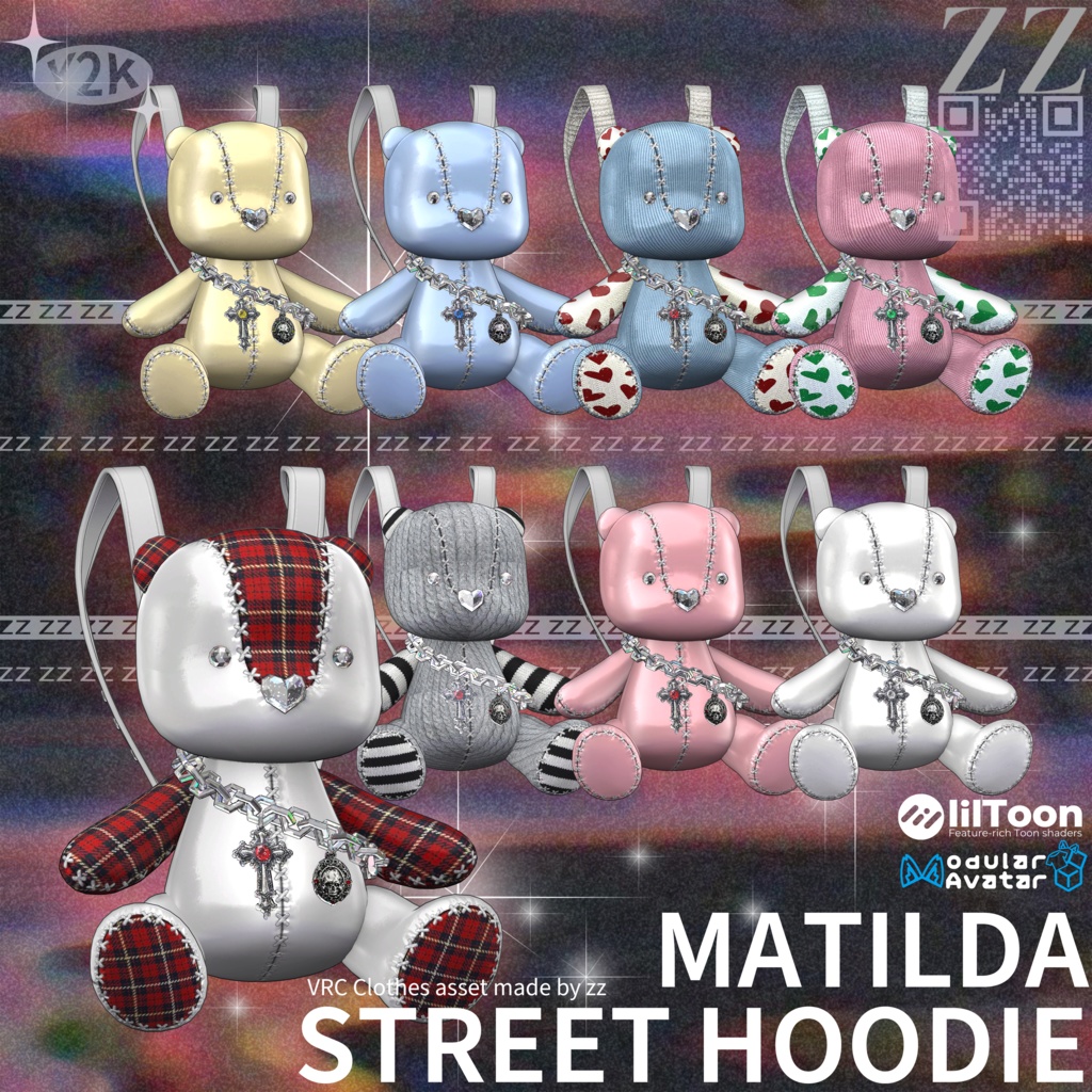 Matilda Street Hoodie (7アバター対応)
