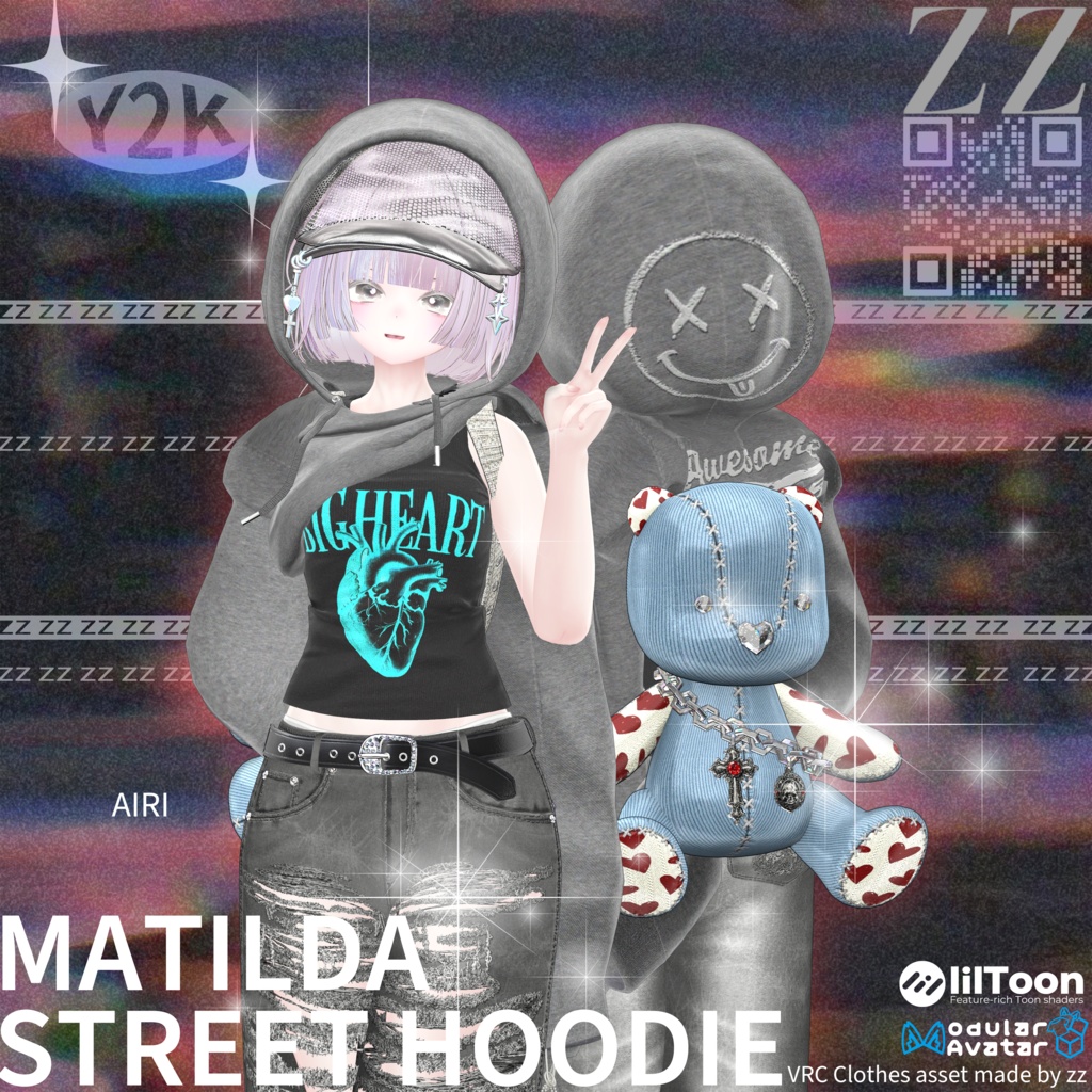 Matilda Street Hoodie (7アバター対応)