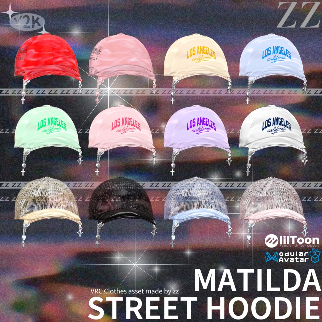 Matilda Street Hoodie (7アバター対応)