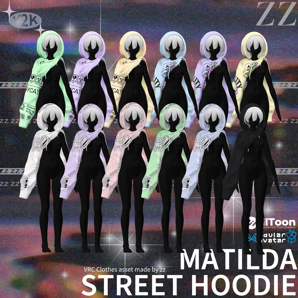Matilda Street Hoodie (7アバター対応)