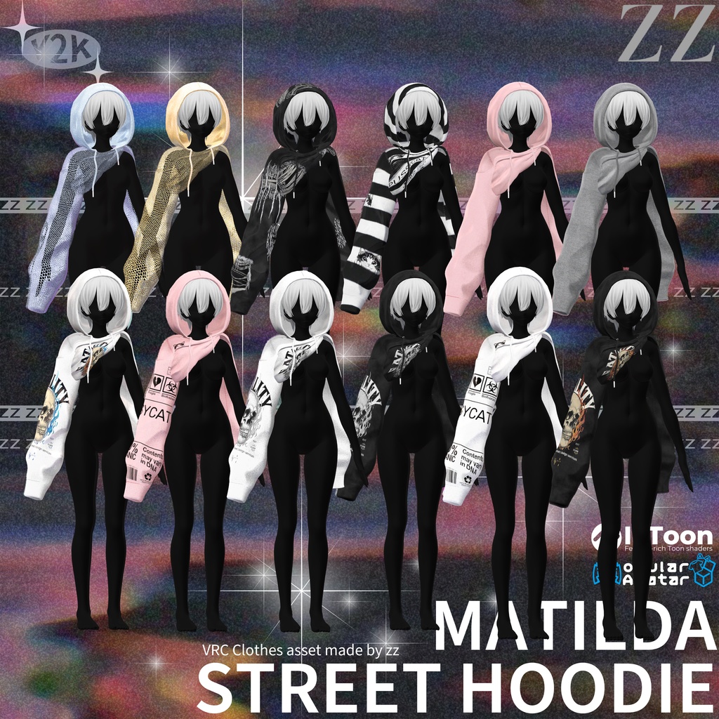 Matilda Street Hoodie (7アバター対応)