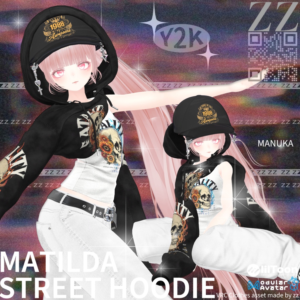 Matilda Street Hoodie (7アバター対応)