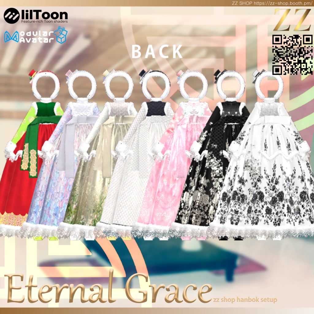 Eternal Grace HANBOK (7アバター対応)