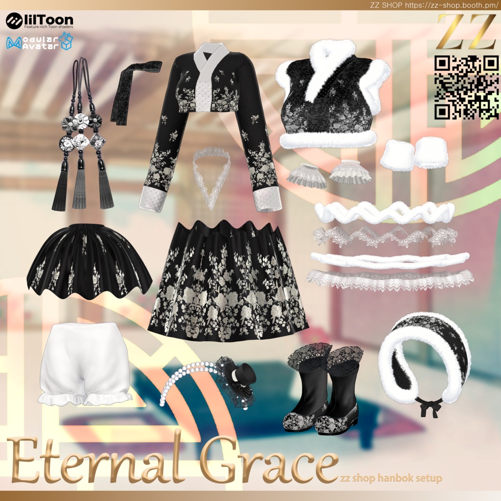Eternal Grace HANBOK (7アバター対応)